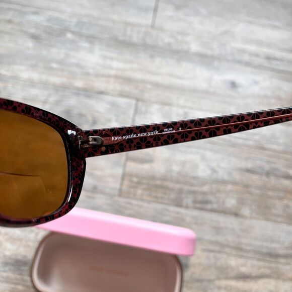 Kate Spade Kenzie Sunglasses Tortoise Frames w Case Unknown RX Lenses Oversized main image 10